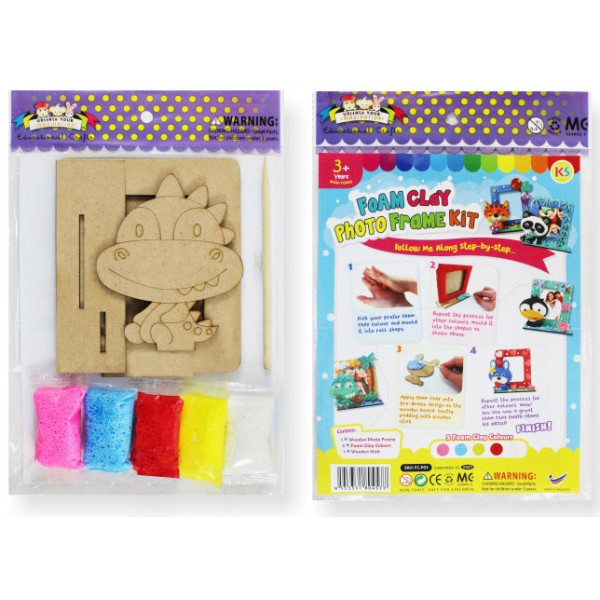 FOAM CLAY PHOTO FRAME KIT